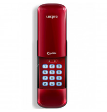 Накладной электронный дверной замок LocPro C50R2 Series Red Digital Door Lock