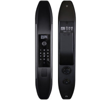 Биометрический врезной дверной замок Smart lock Black