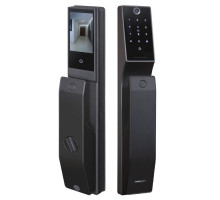 Moorgen T3+ врезная 3 ригеля, видеоглазок, Wi-Fi