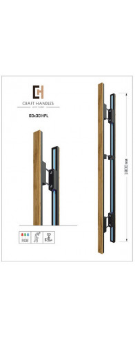 Арт. 60х30 HPL Premium, L-1800 мм Арт. 60х30 HPL Premium, L-1800 мм