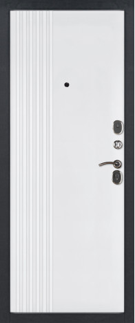 Стандарт Букле графит / Velutto Bianco 860х2050 правая