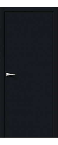 Межкомнатная дверь - Браво-0, цвет: Total Black