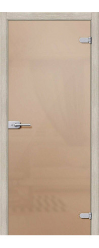 Межкомнатная дверь - Лайт, цвет: Бронза Сатинато