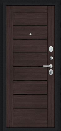 Техно, цвет: Букле черное/Wenge Veralinga, модель 033-2275 Техно, цвет: Букле черное/Wenge Veralinga, модель 033-2275