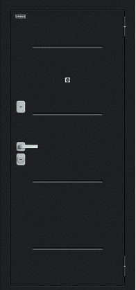 Техно/BChrome, цвет: Букле черное/Bianco Melinga Техно/BChrome, цвет: Букле черное/Bianco Melinga
