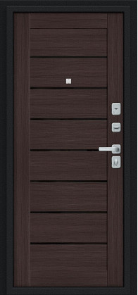 Техно/BChrome, цвет: Букле черное/Wenge Melinga Техно/BChrome, цвет: Букле черное/Wenge Melinga