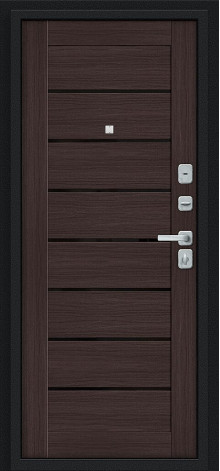 Техно/BChrome, цвет: Букле черное/Wenge Melinga