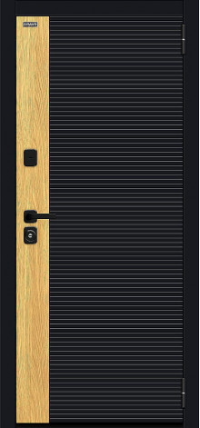Эво/SBlack, цвет: Black Shell-Wotan Oak/White Silk