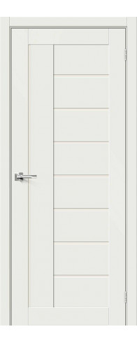 Межкомнатная дверь - Браво-29, цвет: White Matt