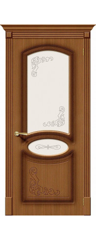 Межкомнатная дверь - Азалия, цвет: Ф-11 (Орех)