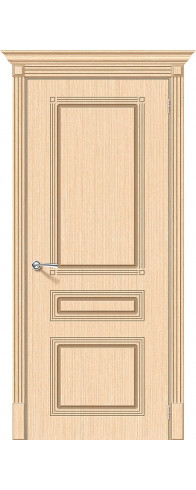 Межкомнатная дверь - Стиль, цвет: Ф-22 (БелДуб)