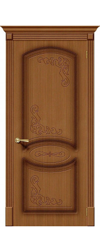 Межкомнатная дверь - Азалия, цвет: Ф-11 (Орех)