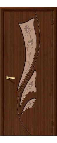 Межкомнатная дверь - Эксклюзив, цвет: Ф-17 (Шоколад)