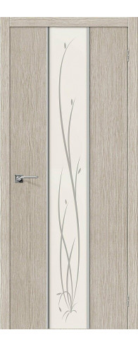 Межкомнатная дверь - Глейс-2 Twig, цвет: 3D Cappuccino