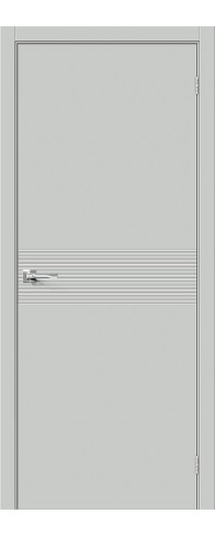 Межкомнатная дверь - Граффити-23, цвет: Grey Pro