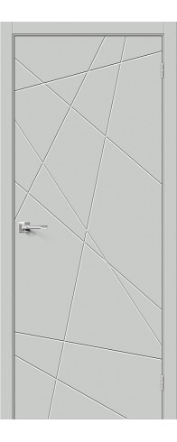 Межкомнатная дверь - Граффити-5, цвет: Grey Pro