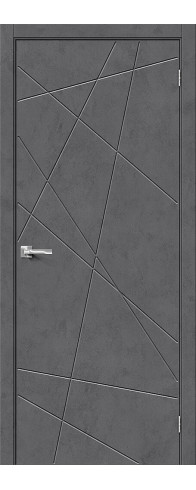 Межкомнатная дверь - Граффити-5.Д, цвет: Slate Art