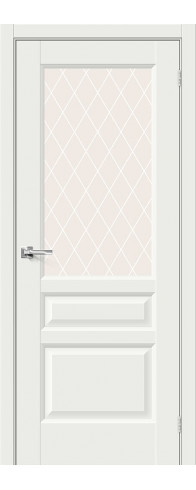 Межкомнатная дверь - Неоклассик-35, цвет: White Matt