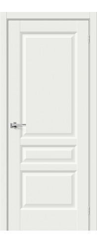 Межкомнатная дверь - Неоклассик-34, цвет: White Matt