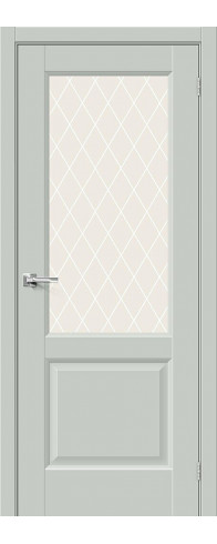Межкомнатная дверь - Неоклассик-33, цвет: Grey Matt