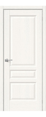 Межкомнатная дверь - Неоклассик-34, цвет: White Wood