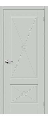 Межкомнатная дверь - Прима-12.Ф2, цвет: Grey Matt