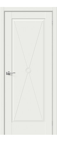 Межкомнатная дверь - Прима-10.Ф2, цвет: White Matt