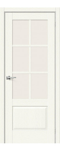 Межкомнатная дверь - Прима-13.0.1, цвет: White Wood
