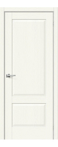 Межкомнатная дверь - Прима-12, цвет: White Wood