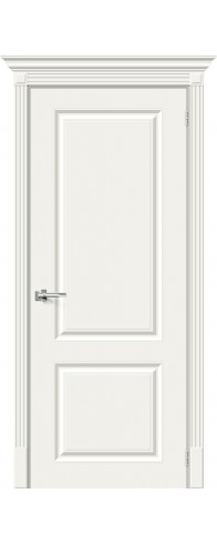 Межкомнатная дверь - Скинни-12, цвет: Whitey