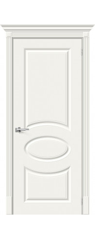 Межкомнатная дверь - Скинни-20, цвет: Whitey