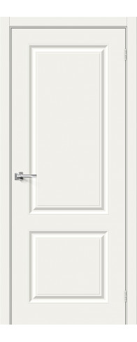 Межкомнатная дверь - Скинни-12, цвет: Whitey