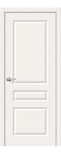 Межкомнатная дверь - Скинни-14, цвет: Whitey