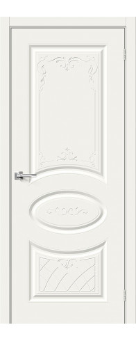 Межкомнатная дверь - Скинни-20 Art, цвет: Whitey