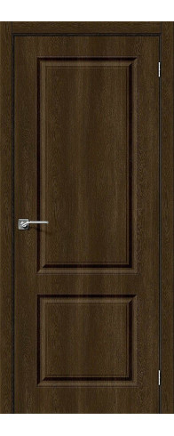 Межкомнатная дверь - Скинни-12, цвет: Dark Barnwood