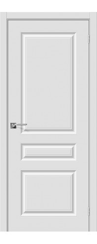 Межкомнатная дверь - Скинни-14, цвет: П-23 (Белый)
