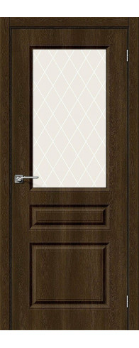 Межкомнатная дверь - Скинни-15, цвет: Dark Barnwood