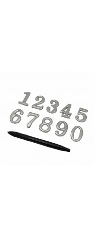 Цифра, цвет: CR Хром, модель 049-0102 Цифра, цвет: CR Хром, модель 049-0102